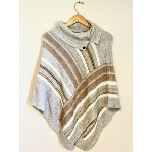 White House Black Market Chic Poncho